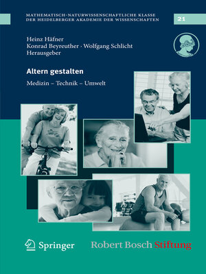 cover image of Altern gestalten--Medizin, Technik, Umwelt
